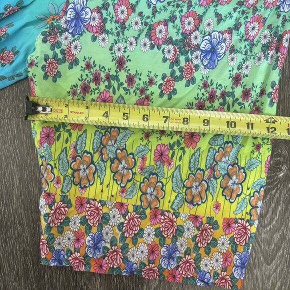 Johnny Was Rainbow Easy Cover Up Dress Womens Medium Boho Resort Travel - Picture 12 of 16